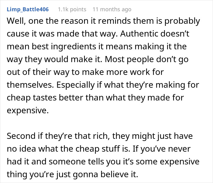 "I'm Worried That One Day They Will Find Out": Personal Chef To An Upper-Class Family Confesses About How They Really Cook Their Food "I'm Worried That One Day They Will Find Out": Personal Chef To An Upper-Class Family Confesses About How They Really Cook Their Food
