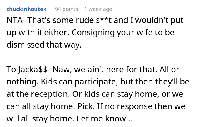 “Am I A Jerk For Not Going To My Sister’s ‘Childfree Wedding'?” “Am I A Jerk For Not Going To My Sister’s ‘Childfree Wedding'?”