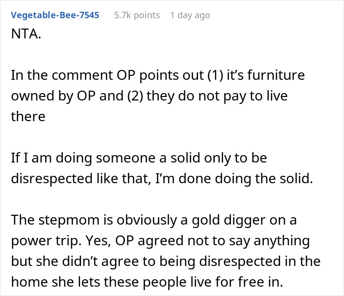 “She Was Shocked”: Woman’s Stepmom Tries To Kick Her Out, Not Knowing The Stepdaughter Actually Owns The House “She Was Shocked”: Woman’s Stepmom Tries To Kick Her Out, Not Knowing The Stepdaughter Actually Owns The House