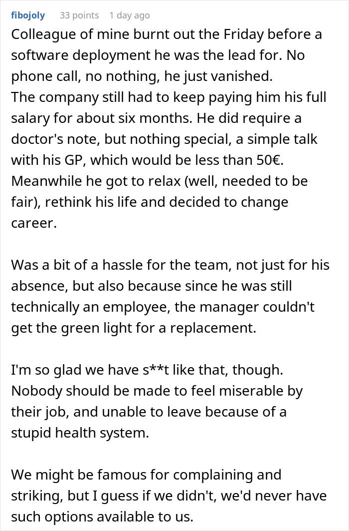 American Woman Discovers That The Netherlands Doesn’t Have The Concept Of “Sick Days” And Creates A Discussion Online American Woman Discovers That The Netherlands Doesn’t Have The Concept Of “Sick Days” And Creates A Discussion Online