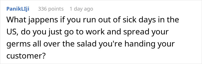 American Woman Discovers That The Netherlands Doesn’t Have The Concept Of “Sick Days” And Creates A Discussion Online American Woman Discovers That The Netherlands Doesn’t Have The Concept Of “Sick Days” And Creates A Discussion Online