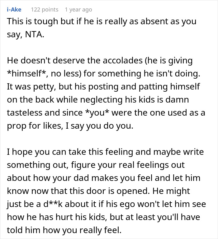 Man Posts About The “Sacrifices” Of Being A Single Parent, In Return His Son Publicly Acknowledges Their Lack Of Contact