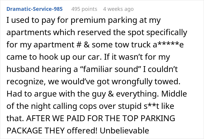Person Has A Minivan That Was Blocking Their Driveway Towed, Decides To Play Dumb When They See How Rude The Owner Is When He Shows Up