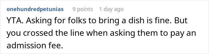 Money’s Tight, So This Guy Skips Throwing $600 On Cooking For 27 People And Potlucks It, Some Guests Get Offended Money’s Tight, So This Guy Skips Throwing $600 On Cooking For 27 People And Potlucks It, Some Guests Get Offended