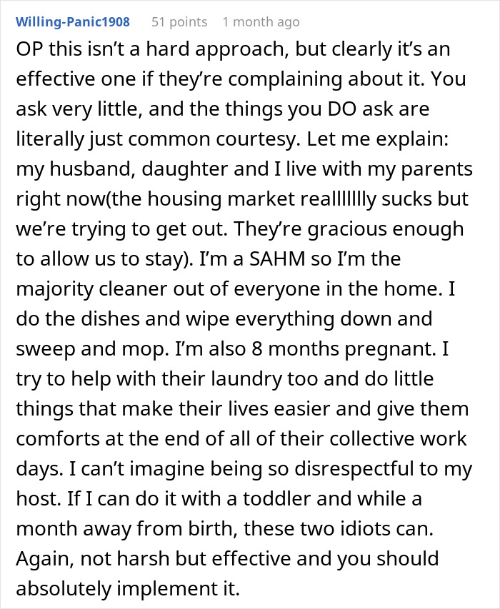 Entitled Husband And His Brother Think His Wife Complains Too Much Because She’s The Only One Responsible For All The Housework, Are Given An Ultimatum