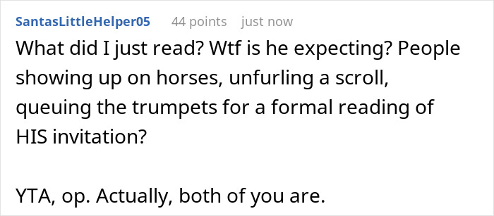 Man Wants A Personal Invitation To Christmas At In-Laws, Gets Himself And His Wife Uninvited And Tries To Put The Blame On Her Man Wants A Personal Invitation To Christmas At In-Laws, Gets Himself And His Wife Uninvited And Tries To Put The Blame On Her