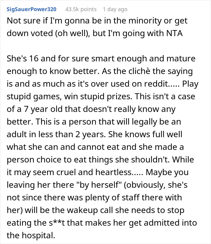 Mom Leaves Teen Daughter Alone In The Hospital On Christmas, Hoping It Will Teach Her A Lesson, Wonders If She Went Too Far Mom Leaves Teen Daughter Alone In The Hospital On Christmas, Hoping It Will Teach Her A Lesson, Wonders If She Went Too Far