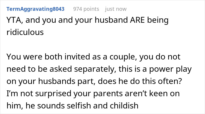Man Wants A Personal Invitation To Christmas At In-Laws, Gets Himself And His Wife Uninvited And Tries To Put The Blame On Her Man Wants A Personal Invitation To Christmas At In-Laws, Gets Himself And His Wife Uninvited And Tries To Put The Blame On Her