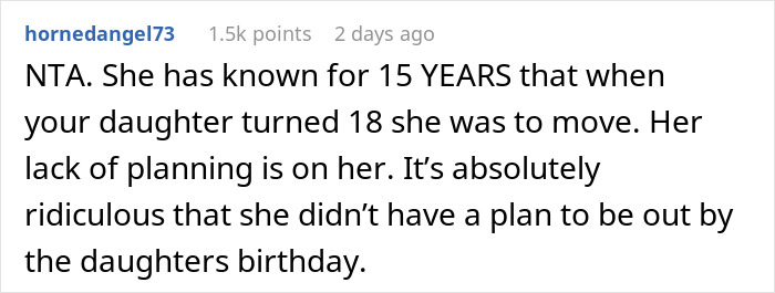 Man Allows His Ex To Live In His House Until Their Daughter Turns 18 After Divorce, But She Doesn’t Keep Her Side Of The Bargain Man Allows His Ex To Live In His House Until Their Daughter Turns 18 After Divorce, But She Doesn’t Keep Her Side Of The Bargain
