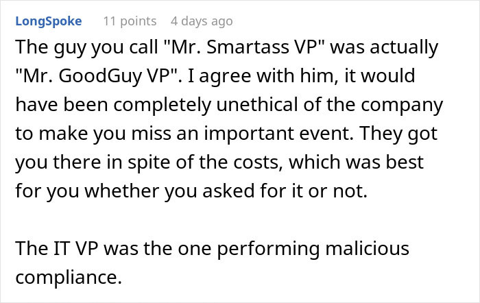 "Won't Pay Me For My Cancelled Event? Pay Me To Go Instead": Employee Makes Boss Cover £4,000 In Expenses After Refusal To Refund Canceled Trip "Won't Pay Me For My Cancelled Event? Pay Me To Go Instead": Employee Makes Boss Cover £4,000 In Expenses After Refusal To Refund Canceled Trip