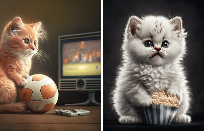 I Made These Purrrfect Fans Of Football (17 Pics)