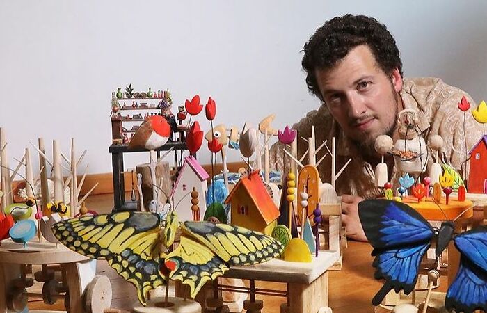 Meet The Man Who Thinks Wood Is The Perfect Material For Bringing Toys To Life