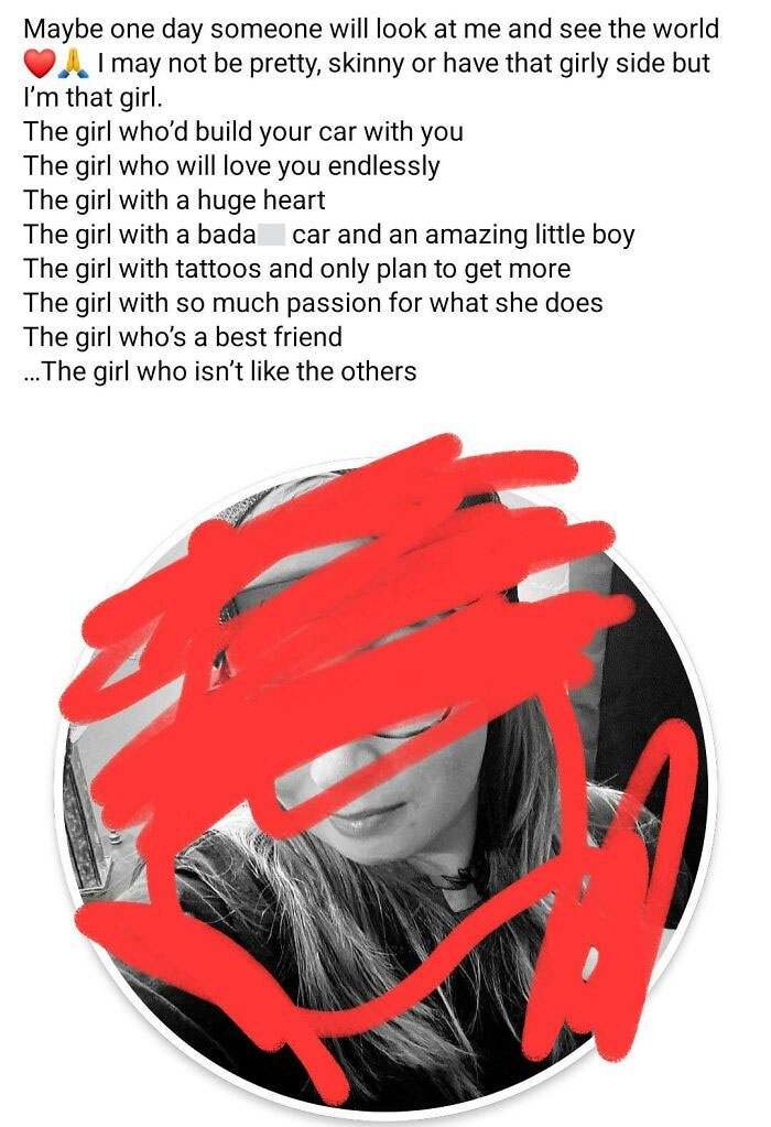 A Wild Nice Girl Post From A Fb Friend. She Cheated On Her Kids Father