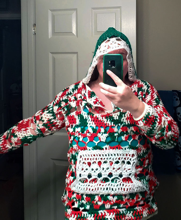 I Made My First Wearable An Ugly Christmas Sweater