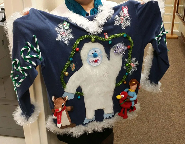 Awesome Sweater From The Office's Christmas Party