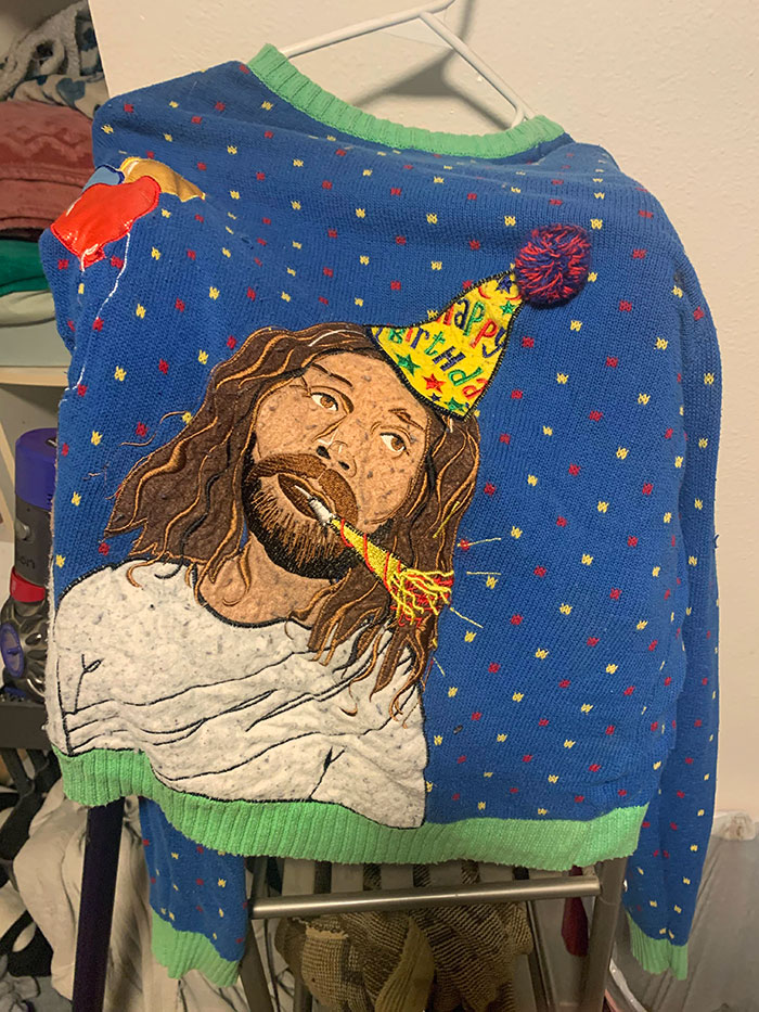 The Christmas Sweater My Store Carried About Two Years Ago Before Discontinuing Due To Complaints