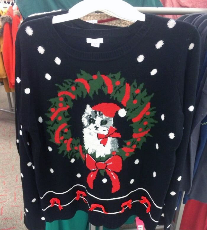 Something Tells Me The Internet Would Approve Of My Wife's Find For Our Ugly Sweater Christmas Party