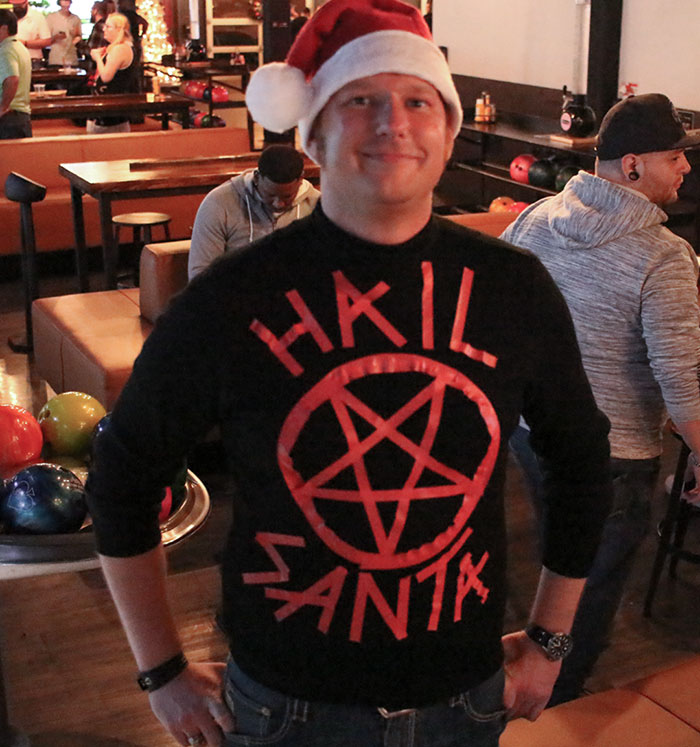 Made My Own Holiday Sweater For My Company Party