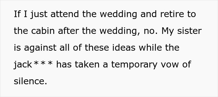 “Am I A Jerk For Not Going To My Sister’s ‘Childfree Wedding'?” “Am I A Jerk For Not Going To My Sister’s ‘Childfree Wedding'?”