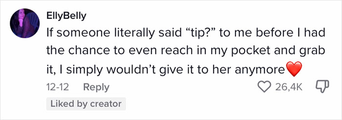 'Karen' Advises Customer To Pick Up Food Herself Next Time After Getting Denied A Tip 'Karen' Advises Customer To Pick Up Food Herself Next Time After Getting Denied A Tip