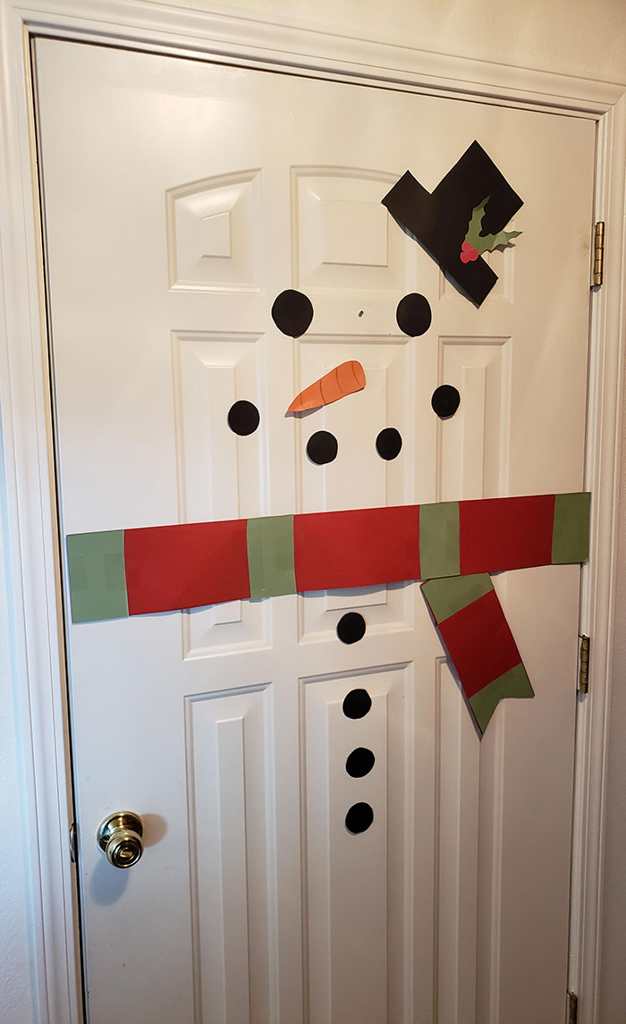 A Simple Door Design My Daughter Made. She's Awesome
