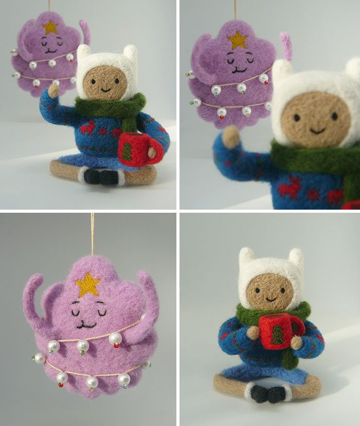 Made These Two For The Coming Christmas. I Wish You All Warm Sweaters And Cozy Evenings