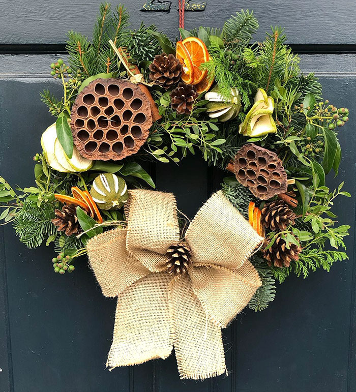 I'm Loving My Handmade Wreath