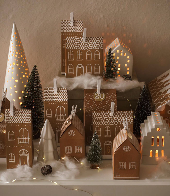 Gingerbread Houses As Far As The Eye Can See