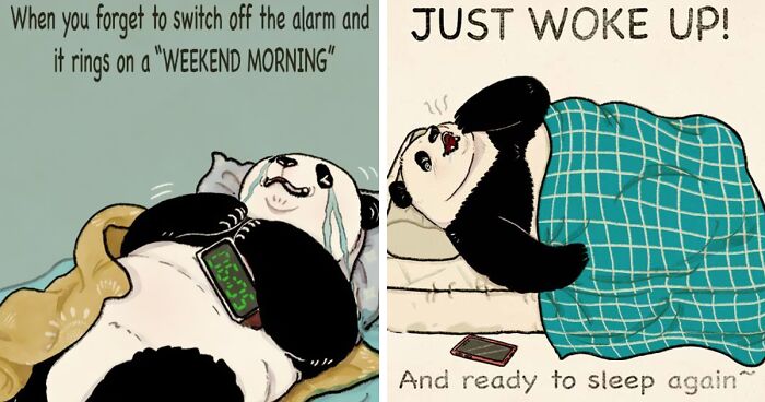 “You Are Not Alone”: I Illustrate My Daily Struggles Through This Middle-Aged Panda That You Might Find Relatable (22 Pics)