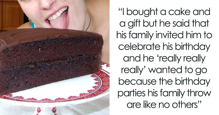 Man Gets Upset With His Wife Who Ate His Whole Birthday Cake Because He Left Her Alone To Celebrate His 30th Birthday With His Parents