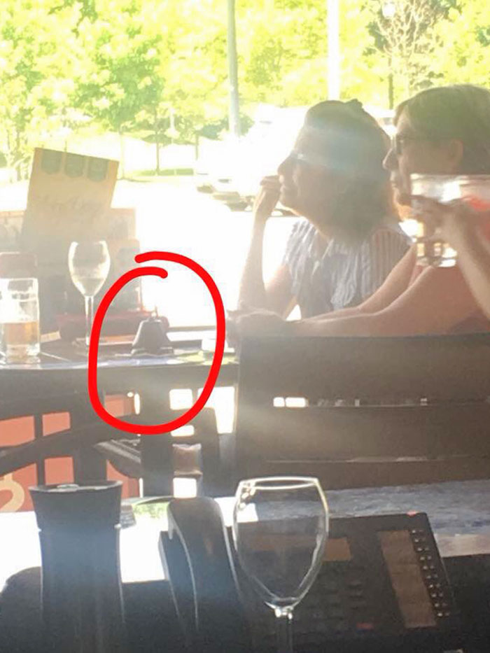 This Woman Brought Her Own Bell With Her To Get Her Server’s Attention