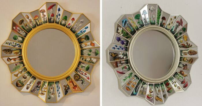 I Transform Mirrors Into Unique Works Of Art (27 Pics)