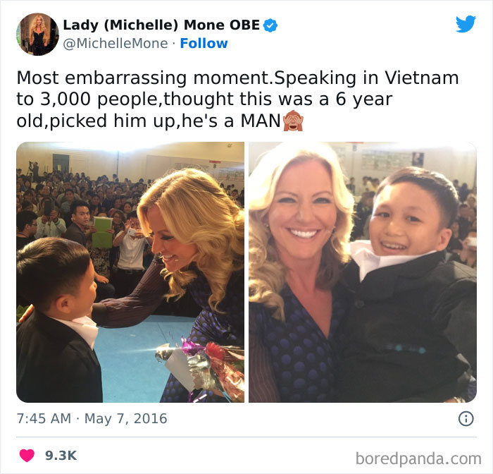 Mistaking A Vietnamese Man For A Child