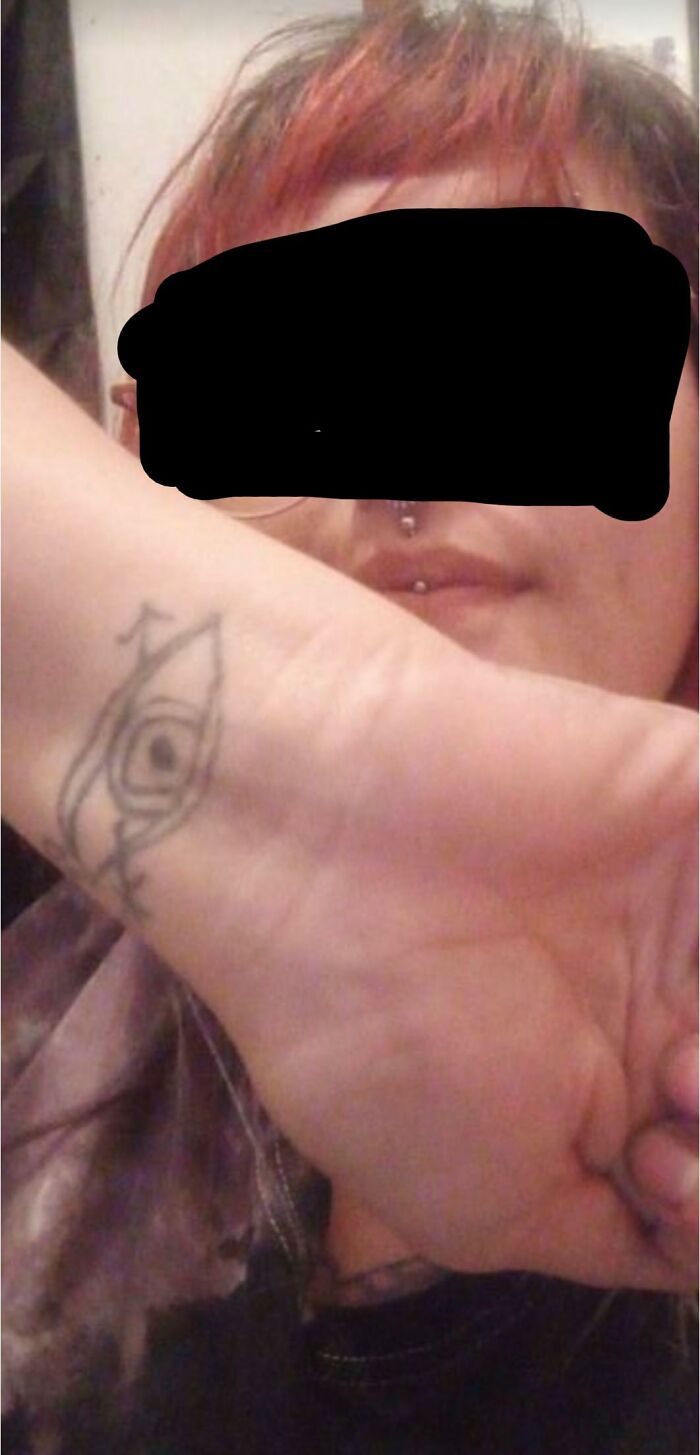 Damn, Rough Tattoo Spotted In A Dating App