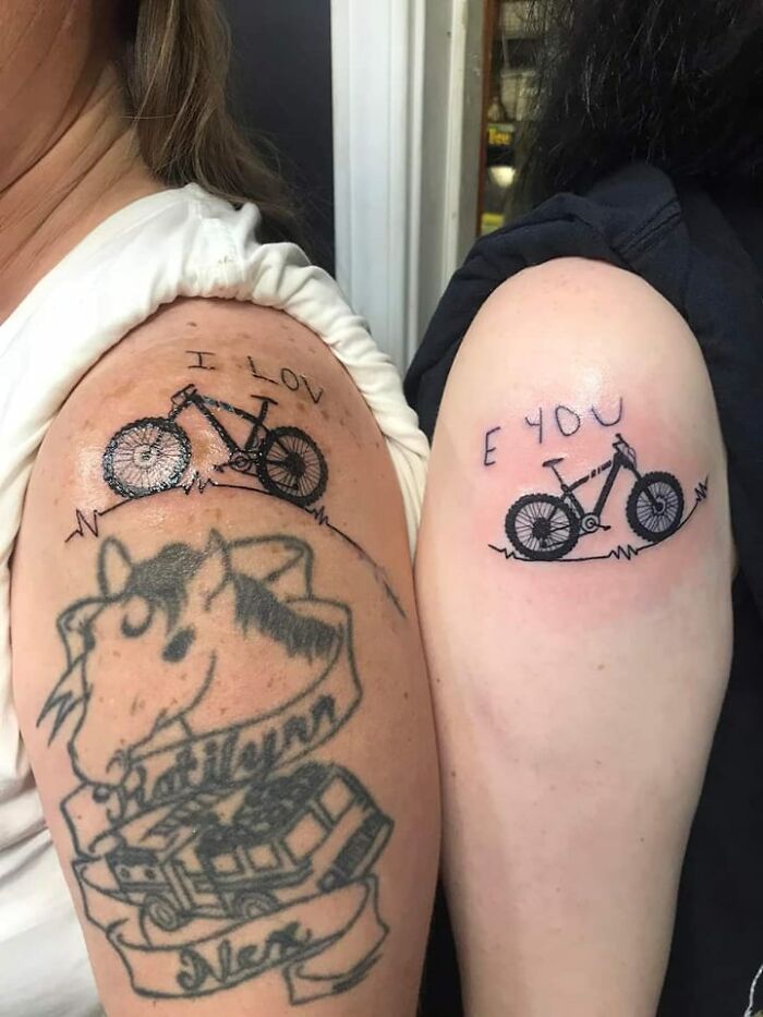 My Coworker And Her Daughter Got Matching Tattoos