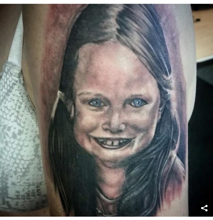 It’s Supposed To Be A Tattoo Of Her Daughter