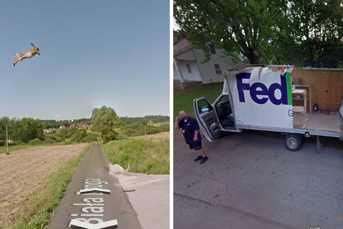 50 Of The Most Amusing And Ridiculous Moments Ever Captured By Google  Street View Cameras | Bored Panda