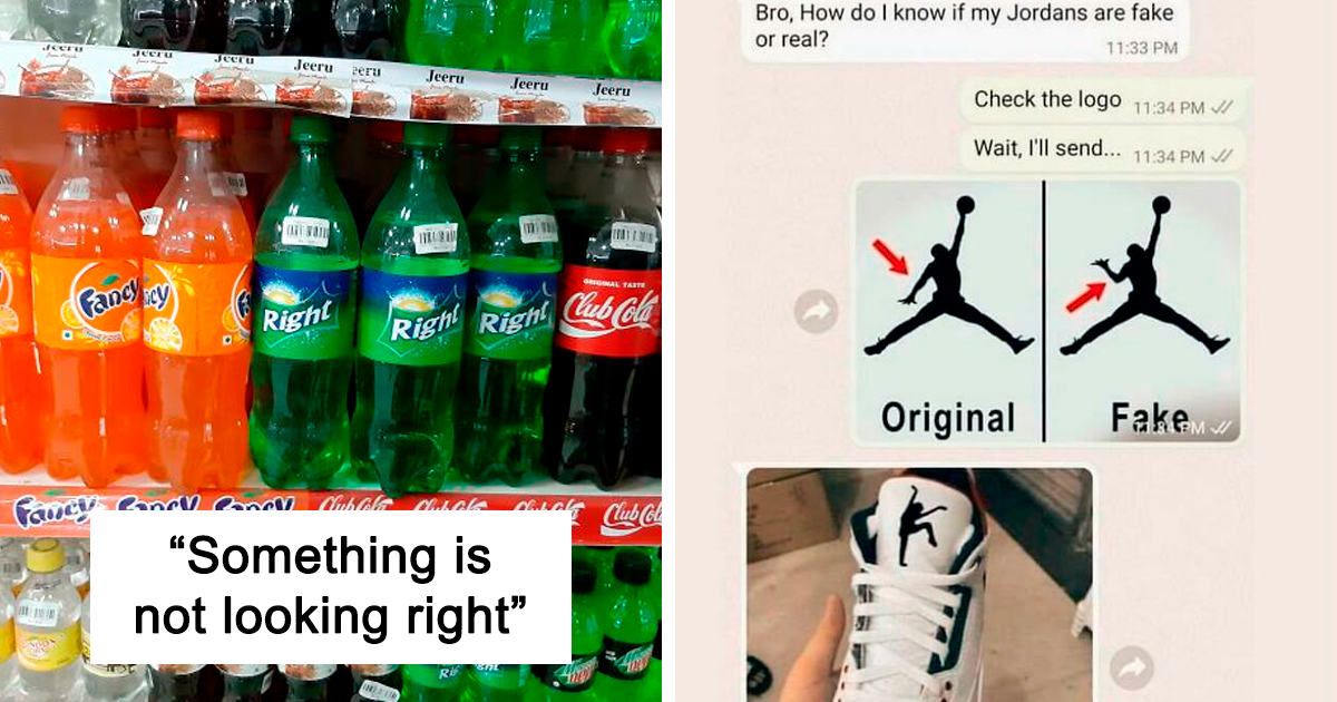 Something Seems Wrong About These Logos — 30 Hilarious Times People Tried  To Knock-Off Famous Brands