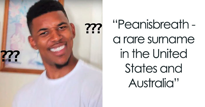 130 Funny Last Names And The True Meaning Behind Them