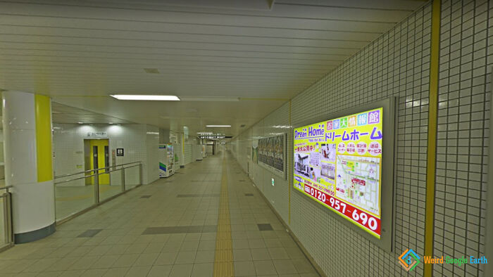 "Liminal Train Station". Location: Kyoto, Japan