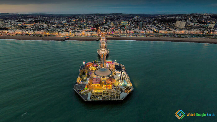 "Magnificent Pier". Location: Brighton, England