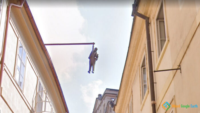 "Man Hanging Out". Location: Prague, Czech Republic