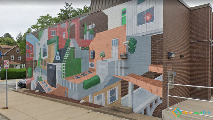"Cool Street Art". Location: Pittsburgh, Pennsylvania, USA