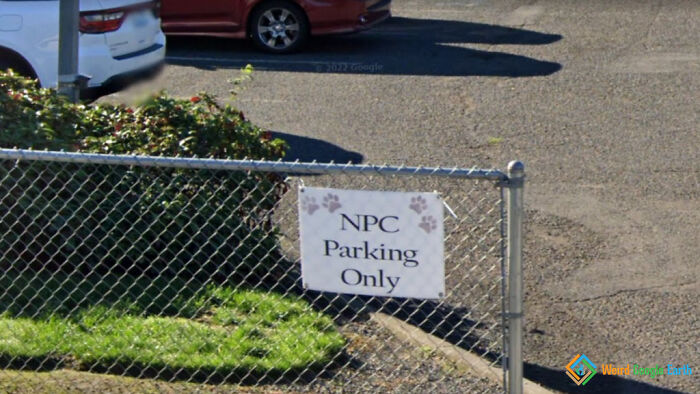 "Non Playable Character Parking?". Vancouver, Washington, USA