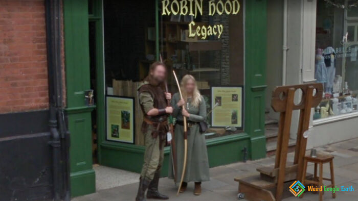 "Robin Hood". Location: Nottingham, England