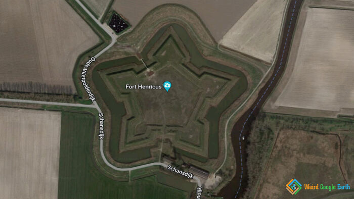 "Fort Henricus". Location: Steenbergen, Netherlands