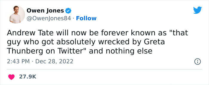 Andrew Tate Vs. Greta Thunberg: A Twitter Showdown on Climate Activism Andrew Tate Vs. Greta Thunberg: A Twitter Showdown on Climate Activism
