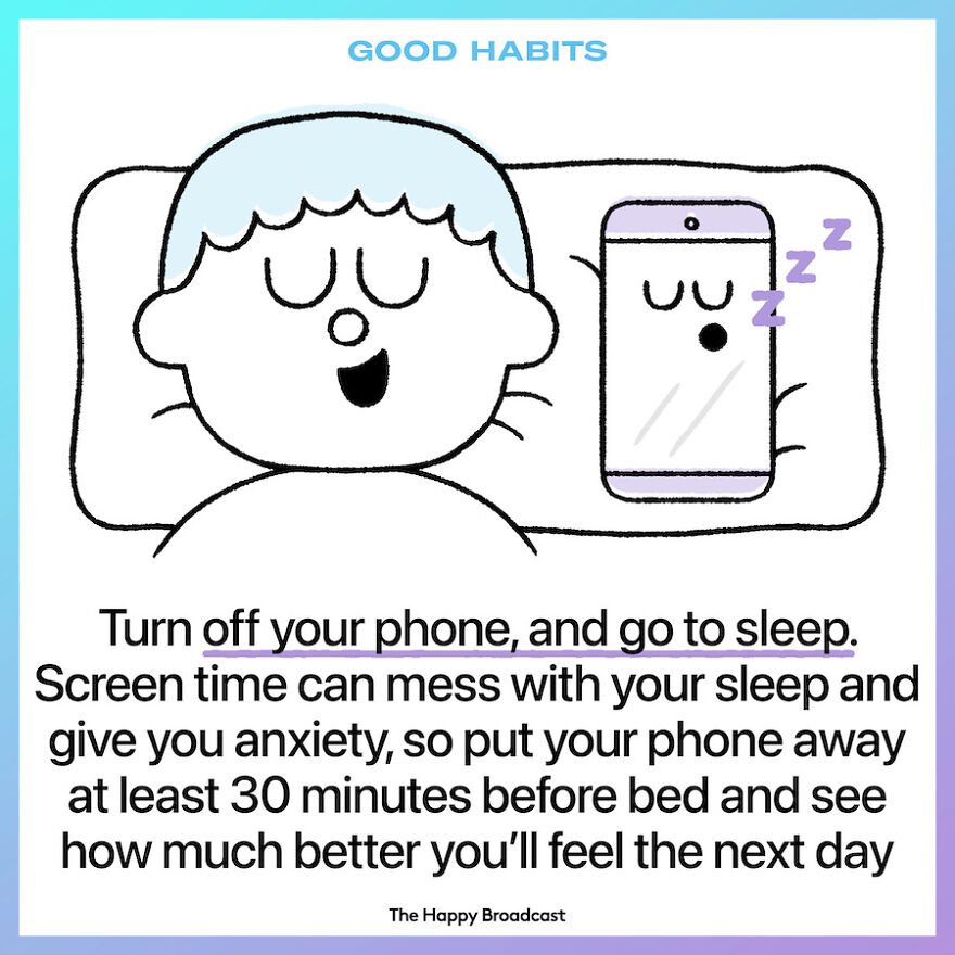 Turn Off Your Phone 30 Minutes Before Bed To Improve Sleep