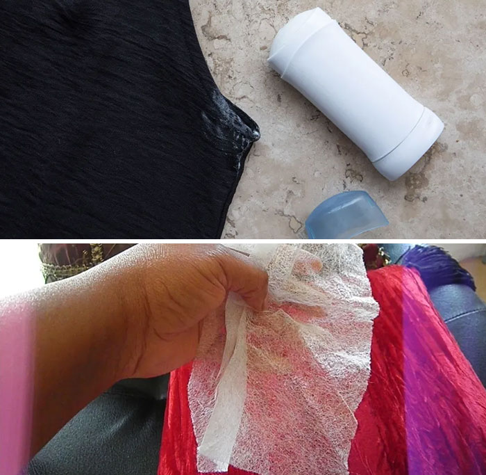 Use Dryer Sheets On Deodorant Marks