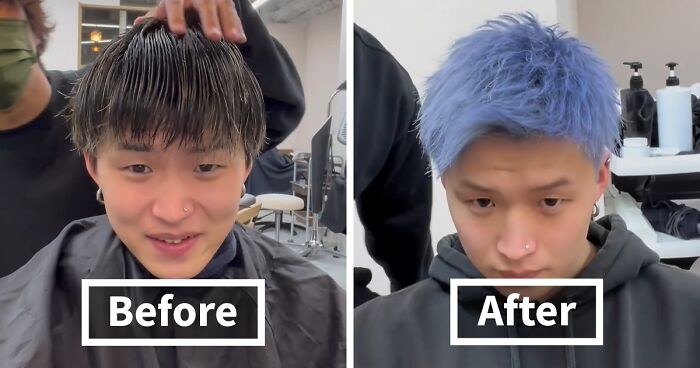 This Japanese Hairdresser Proves That Hairstyles Are Important By Giving People Makeovers (65 New Pics)